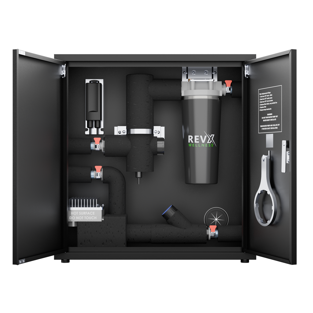 RevX Wellness X-FLOW Cold Plunge Filtration & UV Sanitation System