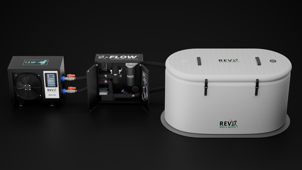 RevX Wellness X-FLOW Cold Plunge Filtration & UV Sanitation System