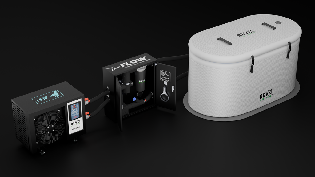 RevX Wellness X-FLOW Cold Plunge Filtration & UV Sanitation System