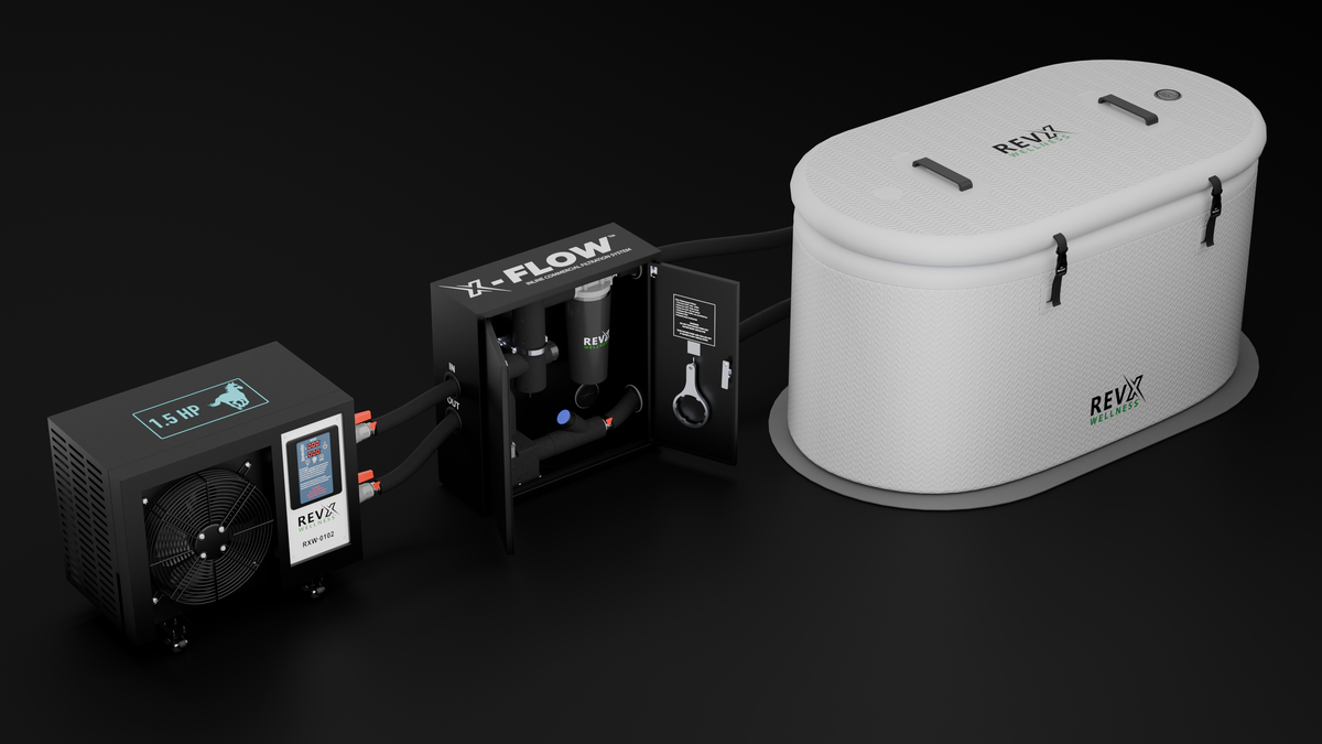RevX Wellness X-FLOW Cold Plunge Filtration & UV Sanitation System
