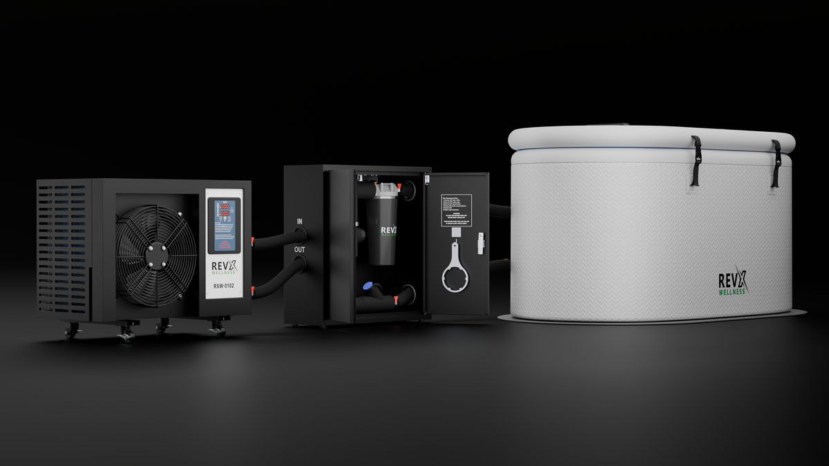 RevX Wellness X-FLOW Cold Plunge Filtration & UV Sanitation System
