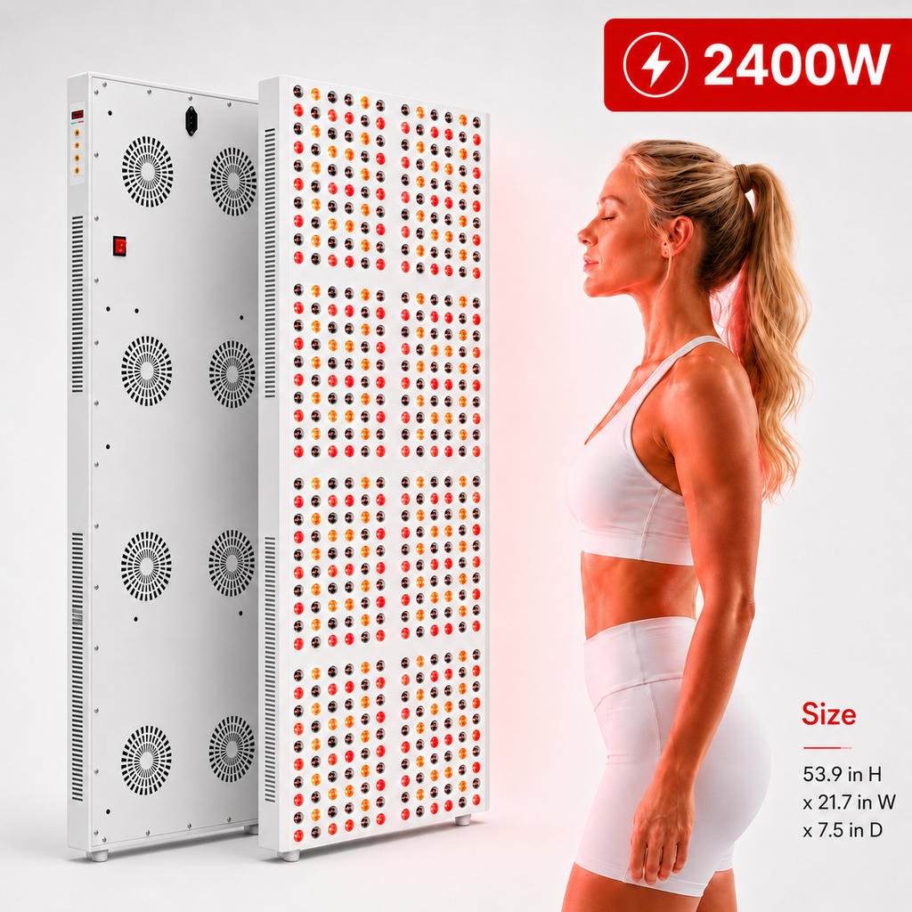iReliev 2400W Full-Body Red & Near-Infrared LED Panel