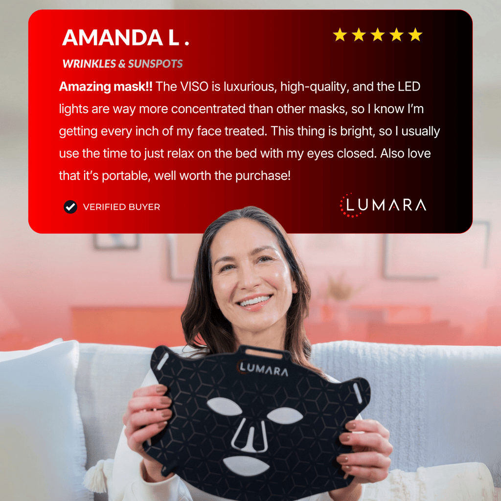 Lumara VISO 660nm Red Light LED Face Mask