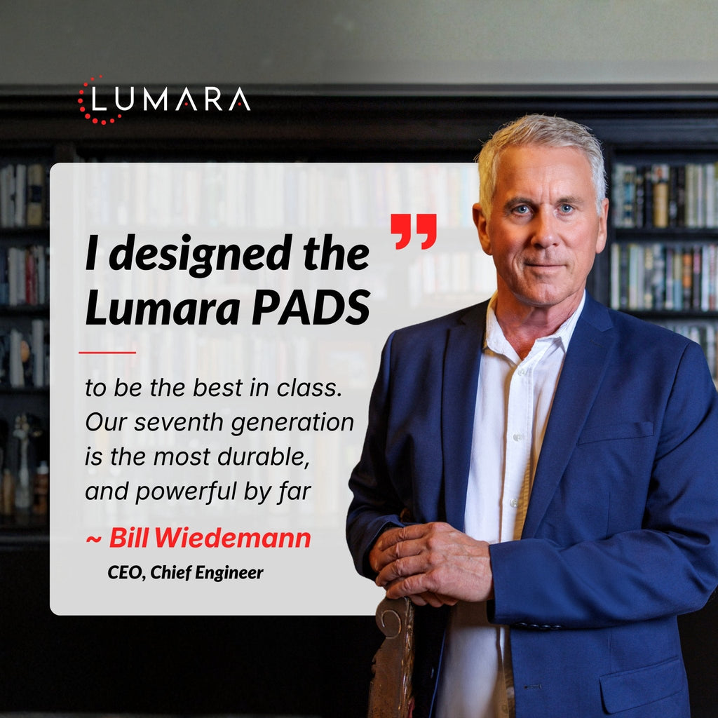 Lumara Pad Red & Near-Infrared LED Light Pad, 5 Sizes