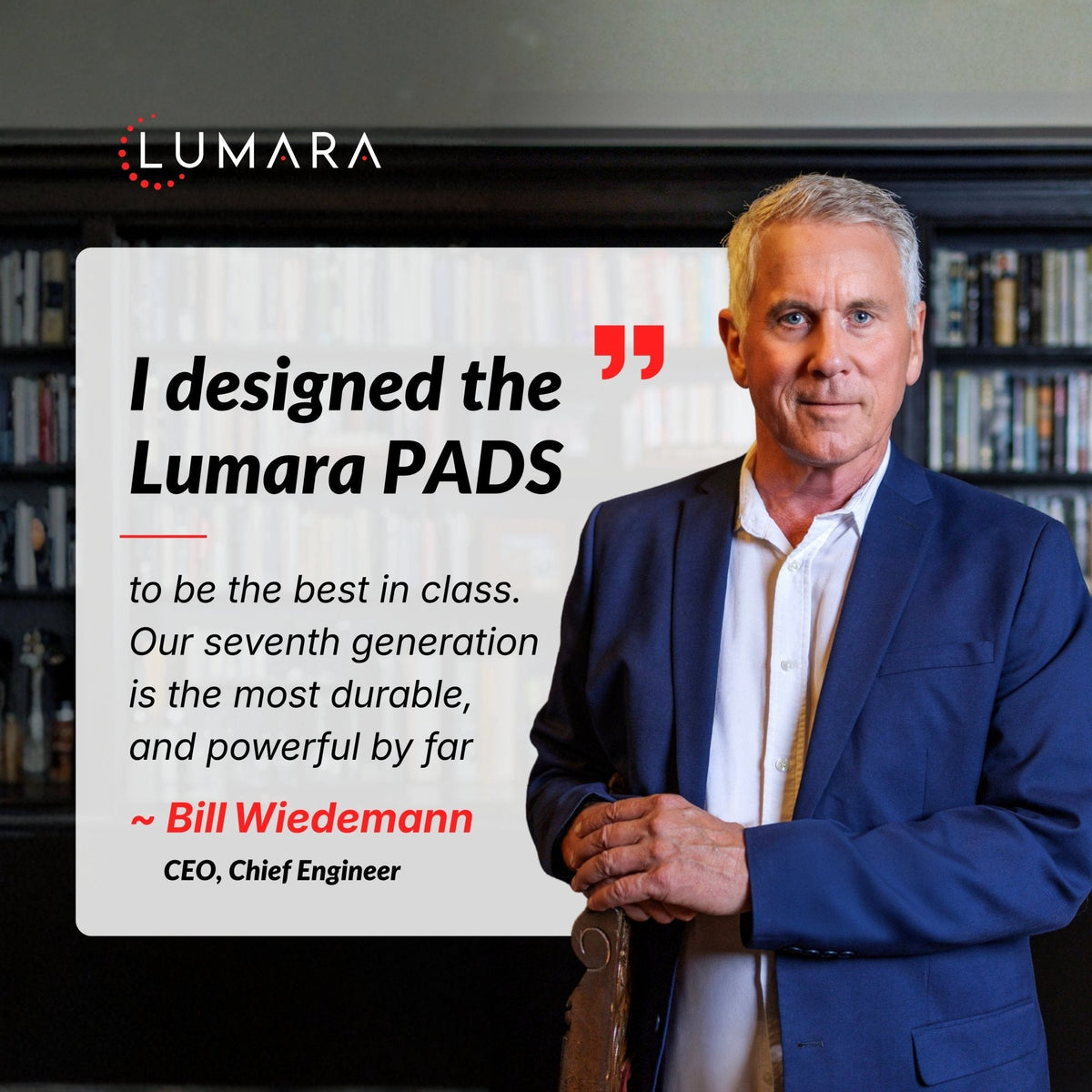 Lumara Pad Red & Near-Infrared LED Light Pad, 5 Sizes