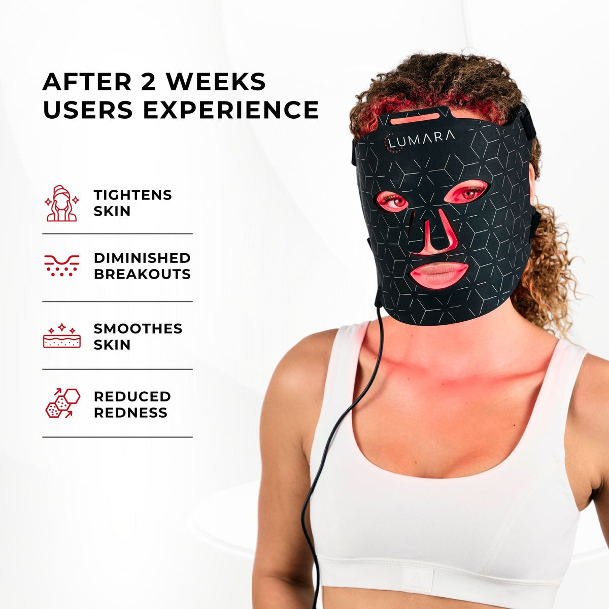 Lumara VISO 660nm Red Light LED Face Mask