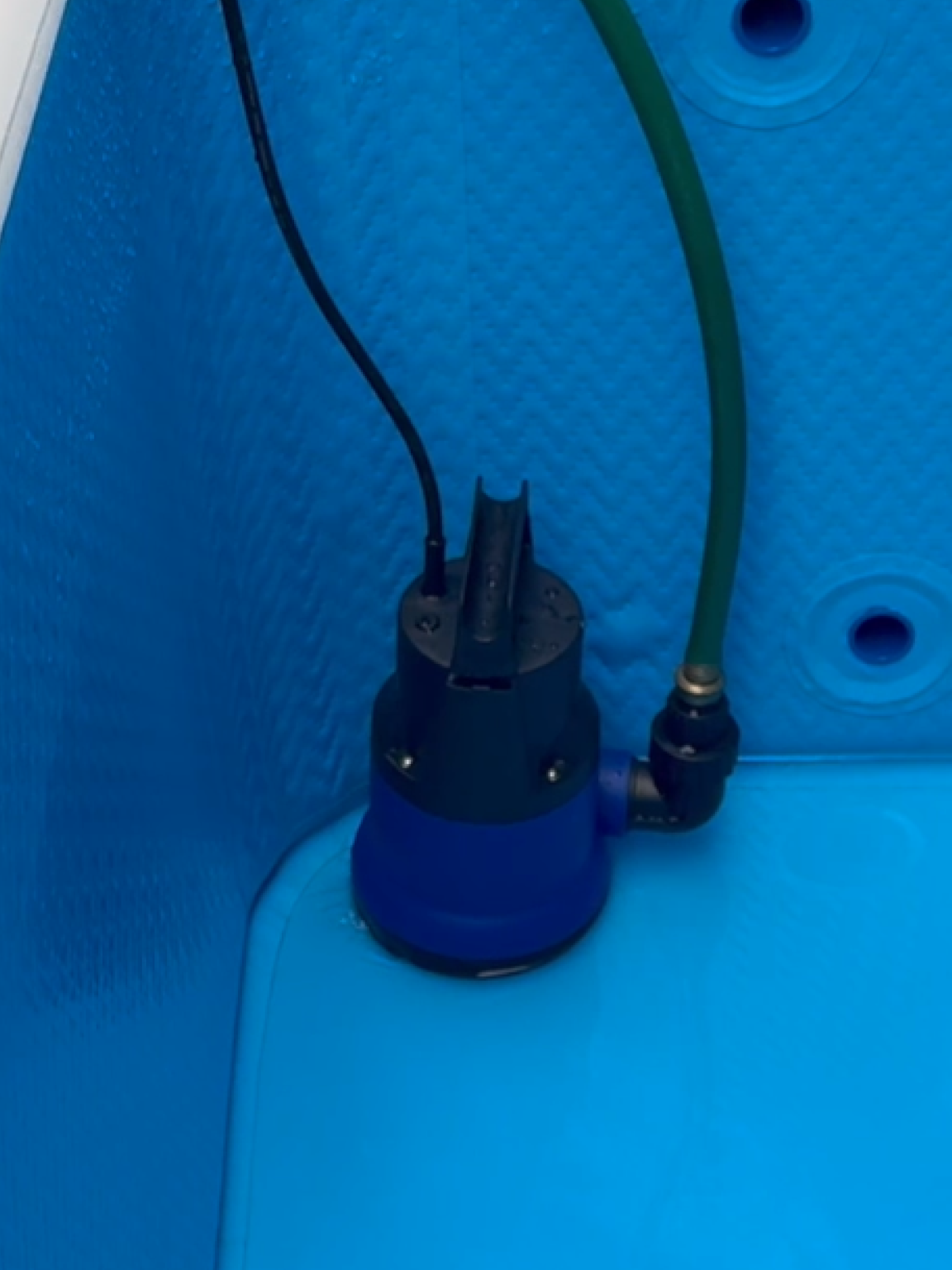 RevX Wellness Cold Plunge Drain Pump 3/4 HP Submersible Pump