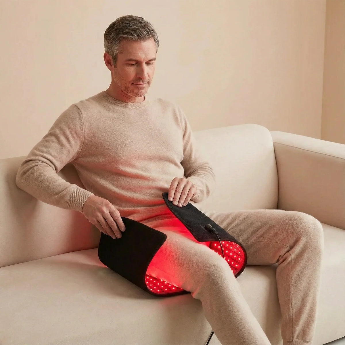 Nicebeam Pad 210-LED 660nm & 850nm Flexible LED Pad with Straps