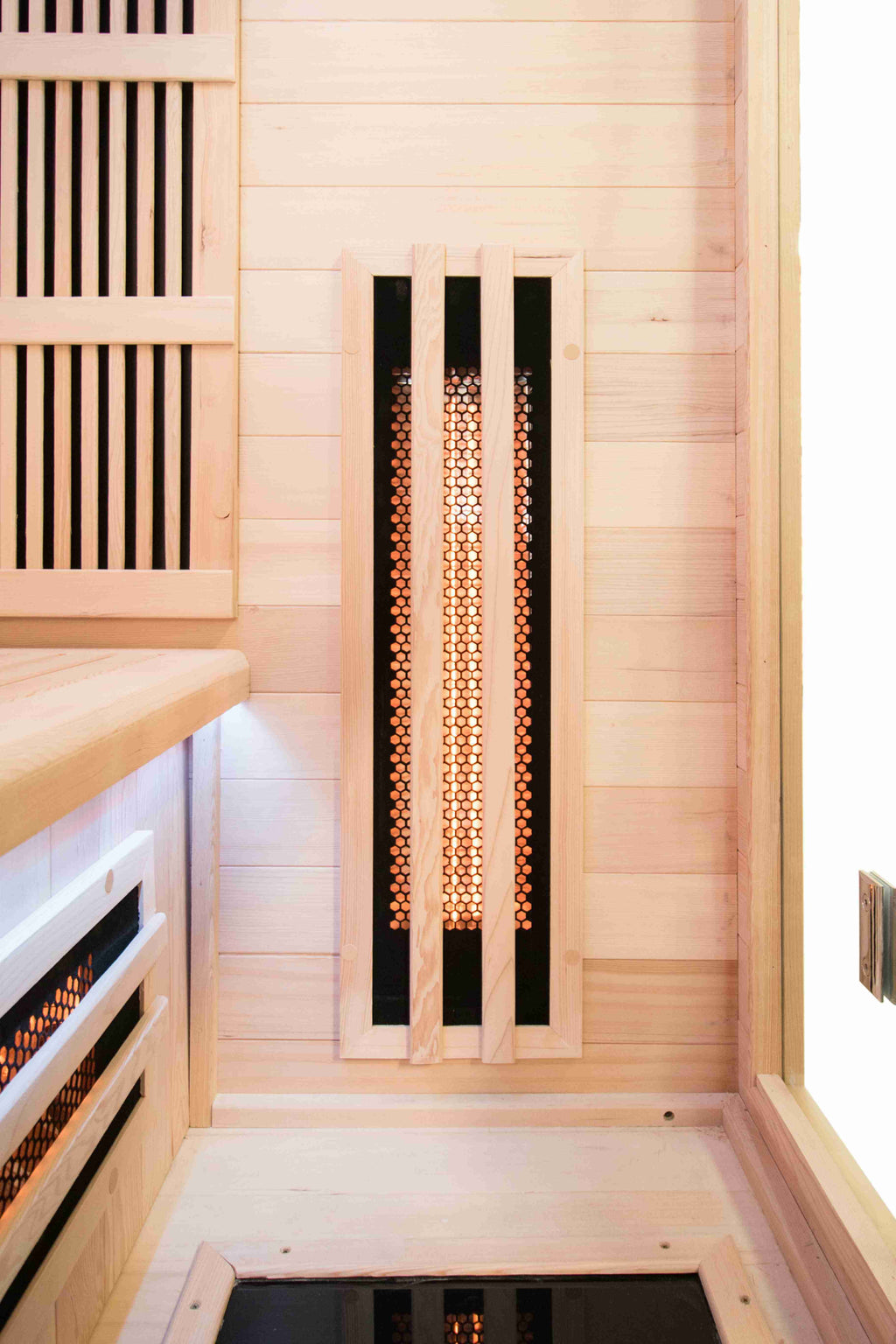 Nicebeam 1–2 Person Far Infrared Sauna Cabin with Red Light