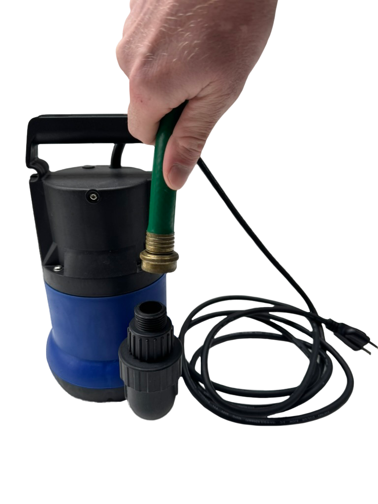 RevX Wellness Cold Plunge Drain Pump 3/4 HP Submersible Pump