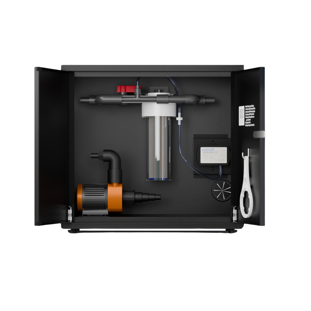 RevX Wellness Ozone Water Filtration System Cold Plunge Cabinet
