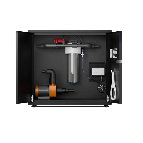 RevX Wellness Ozone Water Filtration System Cold Plunge Cabinet