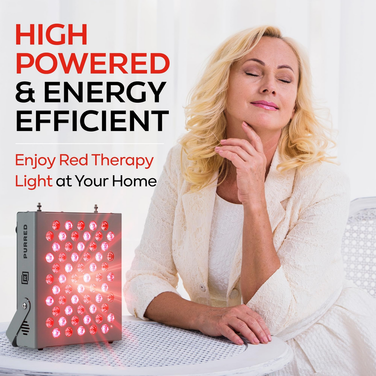 PurRed Advanced Panel 660nm & 850nm Red Light LED Panel
