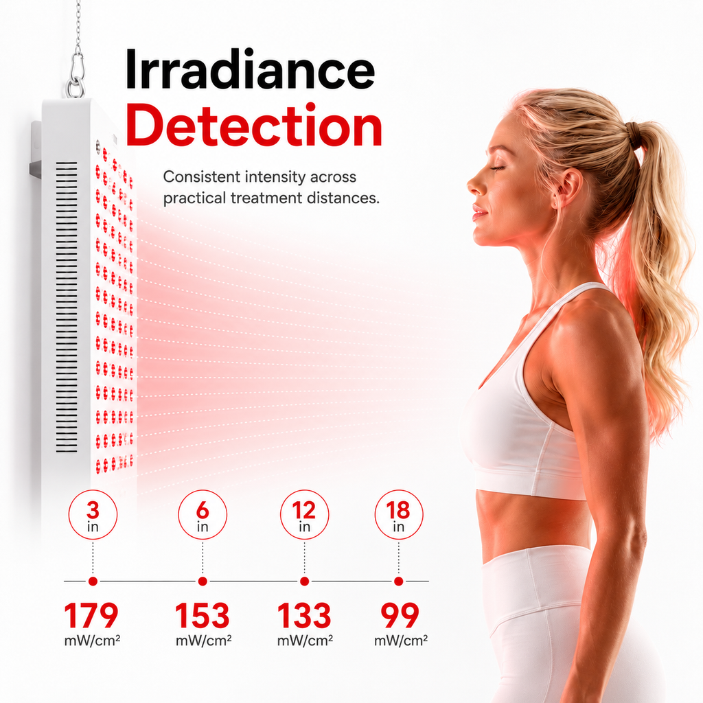 iReliev 1500W Full-Body Red & Near-Infrared LED Panel