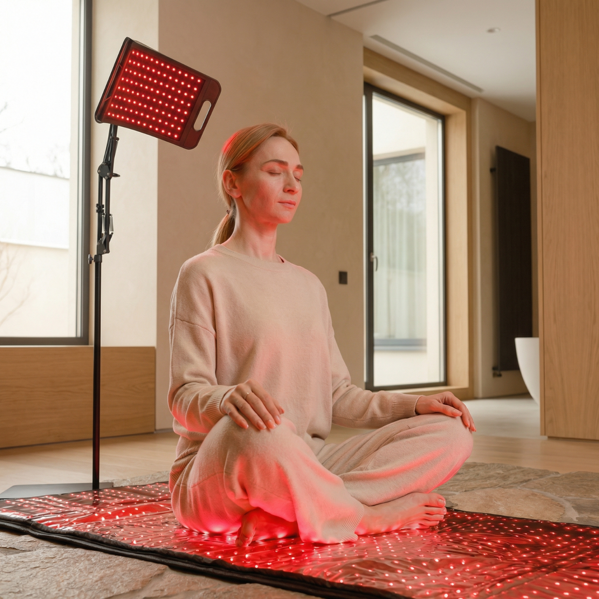 Nicebeam Full Body Bundles Mat or Bag + Hat, Lamp or Mask