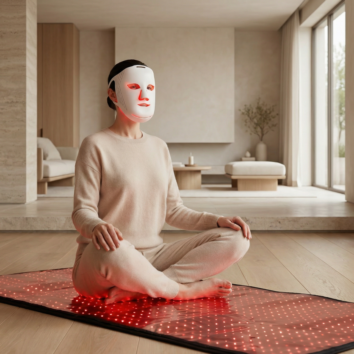 Nicebeam Full Body Bundles Mat or Bag + Hat, Lamp or Mask