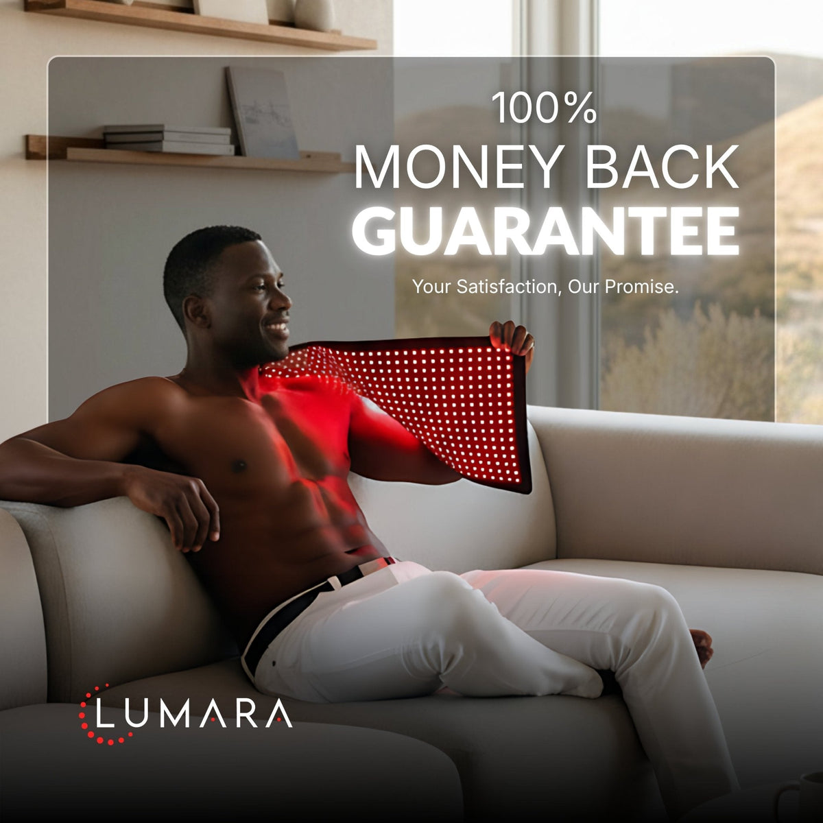 Lumara Pad Red & Near-Infrared LED Light Pad, 5 Sizes