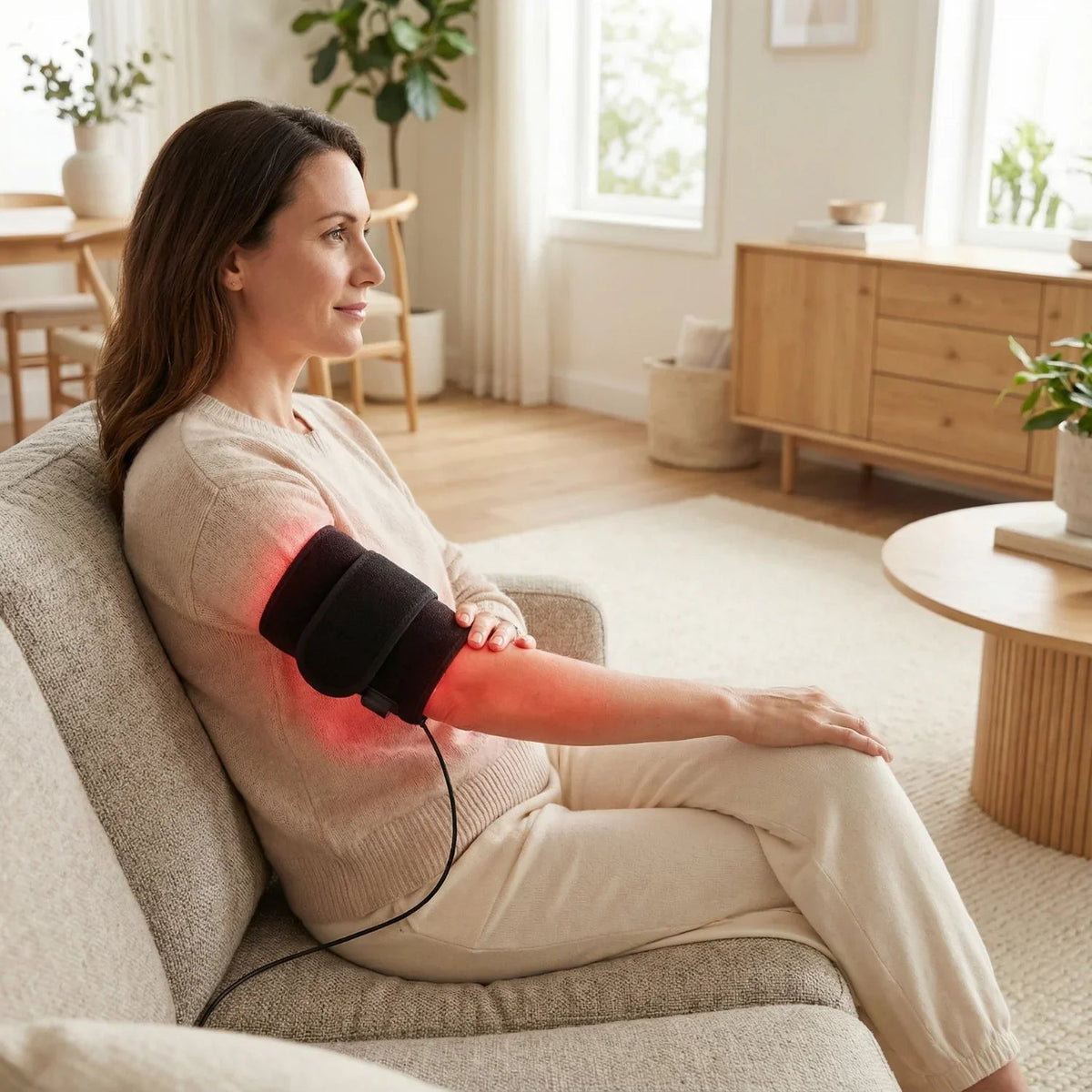Nicebeam Armband 660nm & 850nm USB-Powered LED Wrap