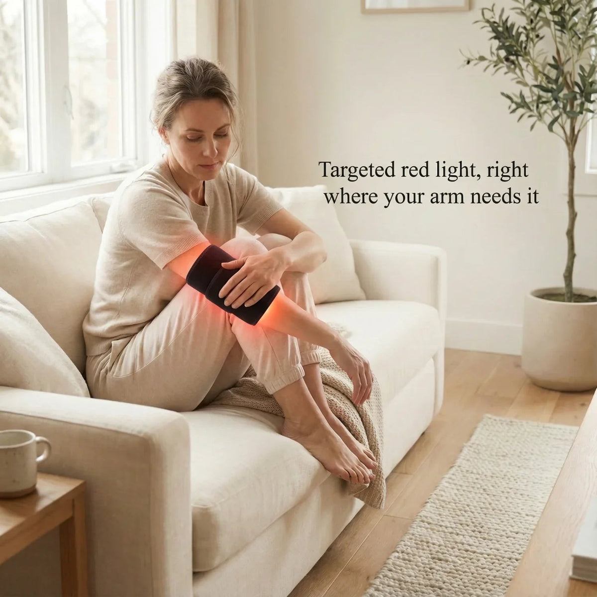 Nicebeam Armband 660nm & 850nm USB-Powered LED Wrap