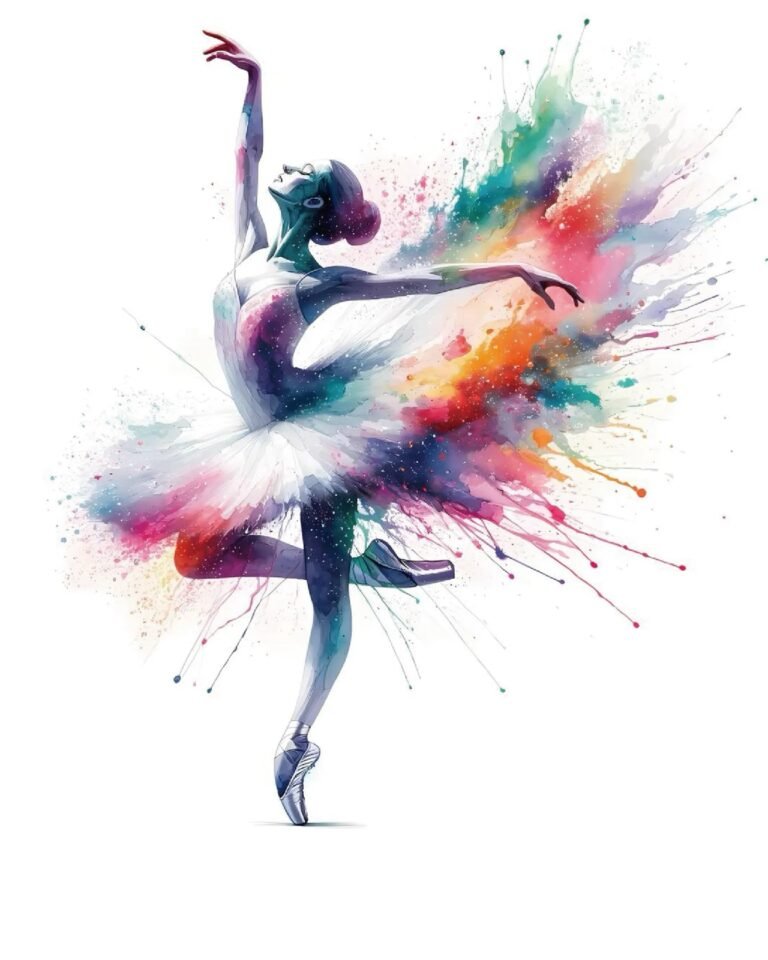 Ballet Dancer-Paint By Numbers
