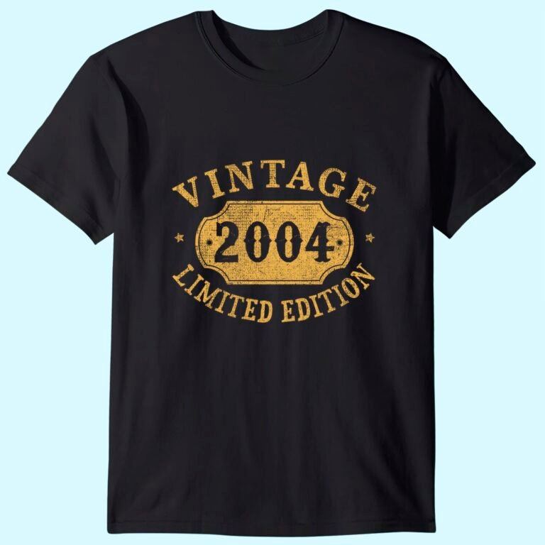 2004 17 Years Old 17th Birthday, Anniversary Gift Limited T-shirt