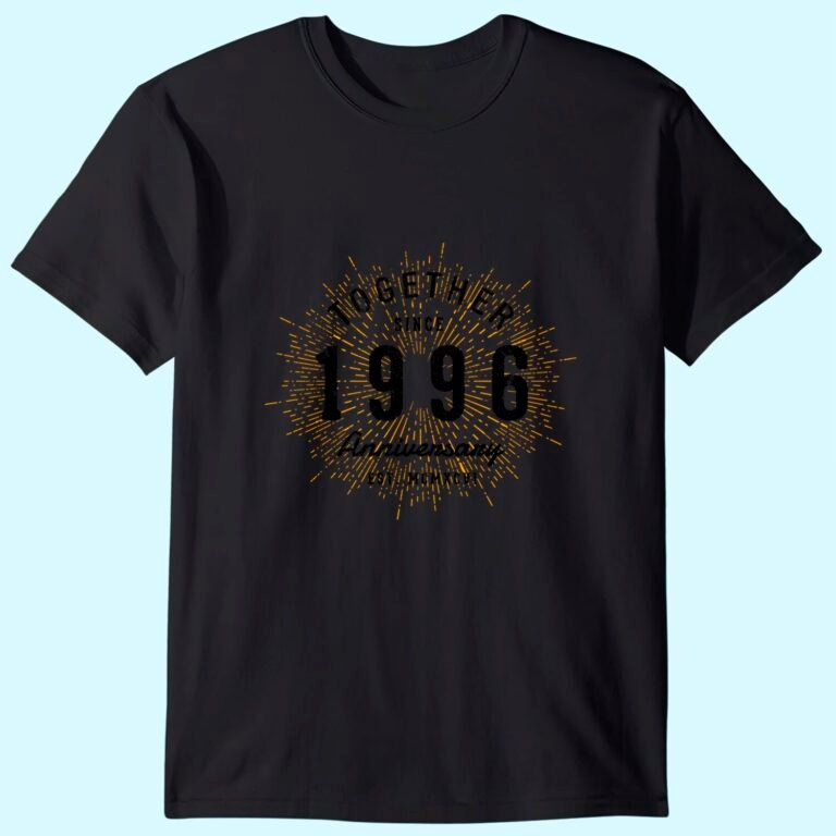 25th Anniversary Together Since 1998 T-shirt