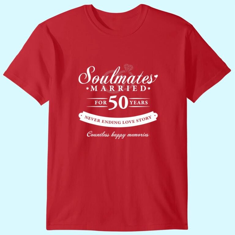 50th Wedding Anniversary 50 Years Of Marriage T-shirt
