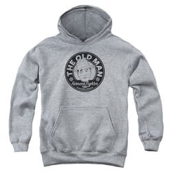A Christmas Story Kids Hoodie The Old Man Athletic Heather Youth Hoody