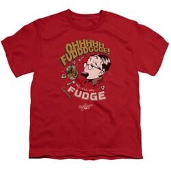 A Christmas Story Kids Shirt Oh Fudge Red T-Shirt