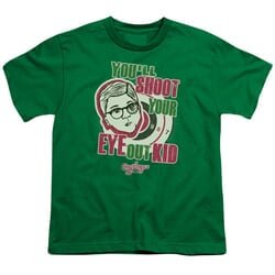 A Christmas Story Kids Shirt You’ll Shoot Your Eye Out Green T-Shirt