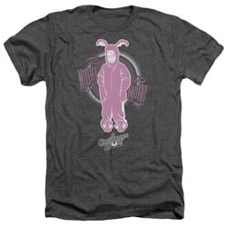 A Christmas Story Shirt Pink Nightmare Heather Charcoal T-Shirt