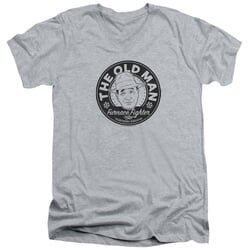 A Christmas Story Slim Fit V-Neck Shirt The Old Man Athletic Heather T-Shirt