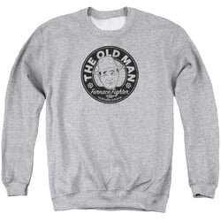 A Christmas Story Sweatshirt The Old Man Adult Athletic Heather Sweat Shirt