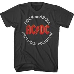 AC/DC Shirt Ain’t Noise Pollution Black T-Shirt
