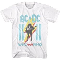 AC/DC Shirt Who Made Who White T-Shirt