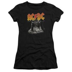 ACDC Juniors Shirt Hell’s Bells Black T-Shirt