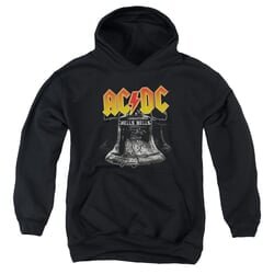 ACDC Kids Hoodie Hell’s Bells Black Youth Hoody