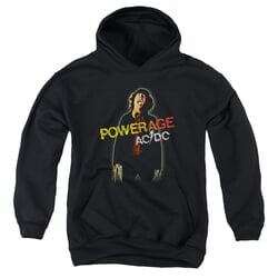 ACDC Kids Hoodie Powerage Black Youth Hoody