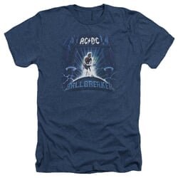 ACDC Shirt Ball Breaker Heather Navy T-Shirt