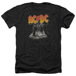 ACDC Shirt Hell’s Bells Heather Black T-Shirt