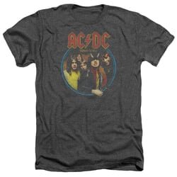 ACDC Shirt Highway To Hell Heather Charcoal T-Shirt