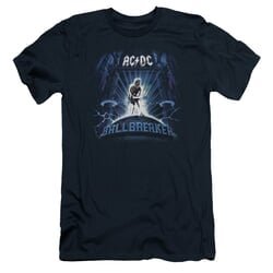 ACDC Slim Fit Shirt Ball Breaker Navy T-Shirt