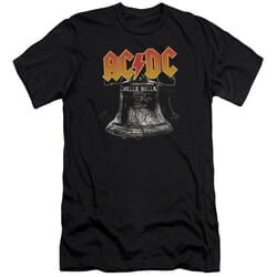 ACDC Slim Fit Shirt Hell’s Bells Black T-Shirt