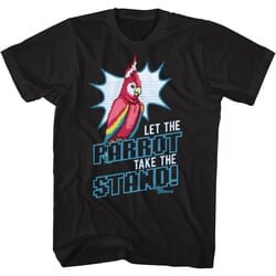 Ace Attorney Shirt Let The Parrot Take The Stand! Black T-Shirt