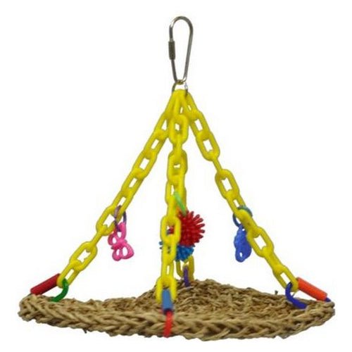 A&E Cage Company, AE Cage Company Happy Beaks Hanging Vine Mat for Small Birds, 1 count