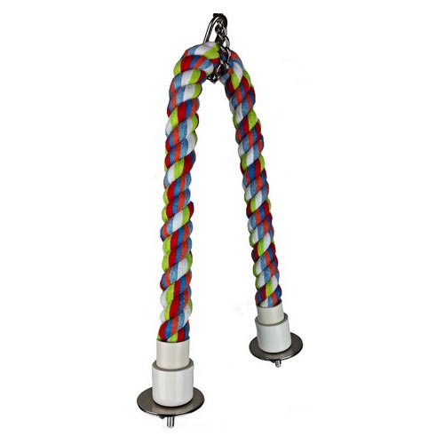 AE Cage Company Great Companions Comfy Cable Perch Small 22″ Long 1 count by A&E Cage
