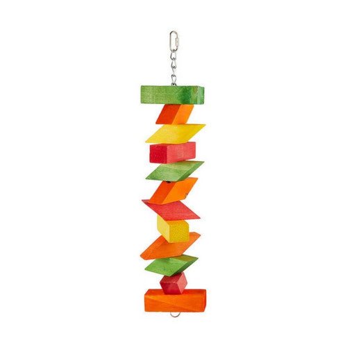 A&E Cage Company, Happy Beaks Block Craze Bird Toy, 1 Count