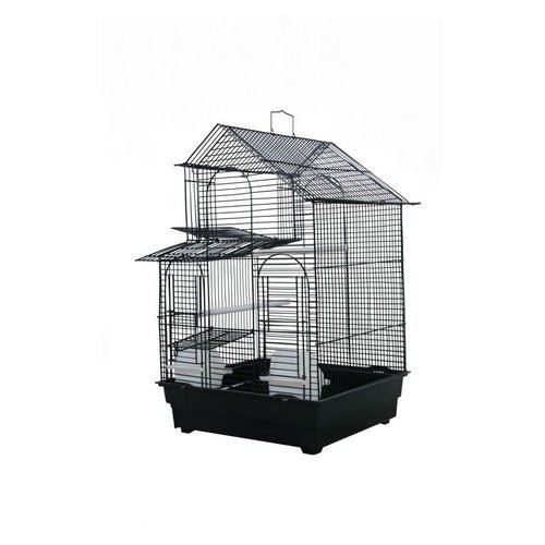 AE Cage Company House Top Bird Cage Assorted Colors 16″x14″x23″ 1 count by A&E Cage