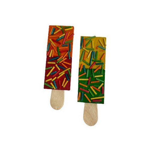 A&E Cage Company, Nibbles Ice Cream With Sprinklers Small Animal Chew Toy, 1 Count