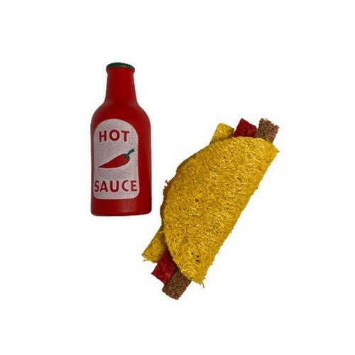A&E Cage Company, Nibbles Spicy Taco Small Animal Chew Toy, 1 Count